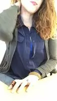 Joining the Friday Flashing Fun... Boobs at work!