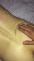 Dildo in the front with slow deep strokes at the back