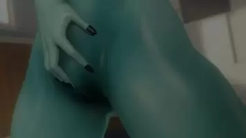 Blasting off inside an alien