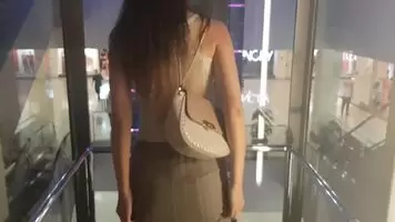 Flashing in a panoramic elevator