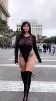 Great outfit in public