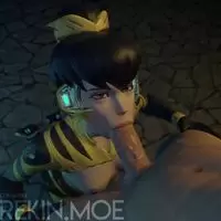 D.Va blowjob,