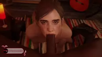 Ellie sucking dick