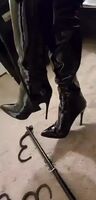 I want my boots cleaned now slave
