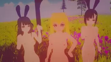 What will you do to these Innocent Rabbits and this Goddess Tsundere??
