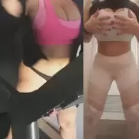 This is why I need to double up on my sports bra.. When jogging on the treadmill 😋 xx 55yo 🇦🇺