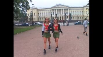 picking up russian girls for a foursome