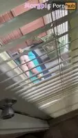 Spying On Sunbathing Stepsis