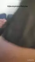You can tell this hot wife is slut when she rides you bare without husbands permission and then take all the cum with a smile 😈