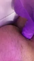 My asshole loved this purple dildo 🥰 19
