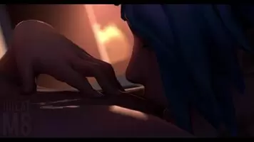 Chloe pleasuring Max