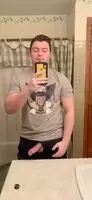 Stroking my throbbing cock out of boredom