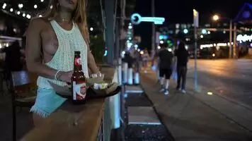 Tacos and Titties! The tacos were amazing and everyone saw my titties
