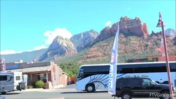 Two licks are better than one - Public playing in Sedona