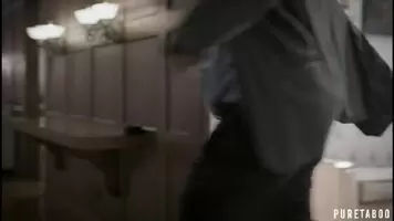 Hiding from her dad and skipping classes to have fun with her brother's cock