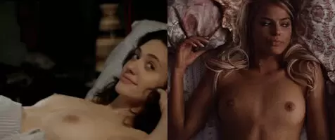 Emmy Rossum And Margot Robbie Two of my Favorite Itty Bittys to look at
