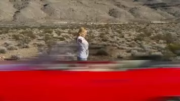 Hitch Hiker Hooks Up On The Road