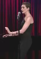 Anne Hathaway showing off that ass like the slut she is