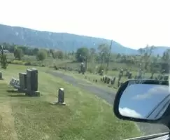 I deepthroat his big cock in the graveyard