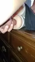 Fucking and cumming on two fleshlights