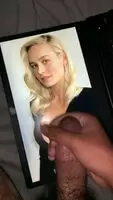 my bud jerkin his big hard cock 2 Brie Larson - and hot cum tribute - If u want 2 b fed celebs and porn and show off jerkin over them on a second screen - public or private sessions - add hertsgirls on k1k - second screen required