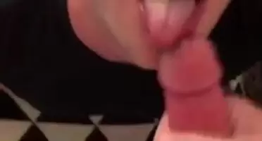 His wife should probably suck his cock more...