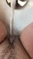 Getting her nice and clean for you.