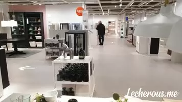 Sneaky in IKEA