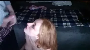 first just the tip of the cock, then something more