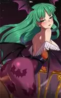 Morrigan aesland - dinner at the balcony