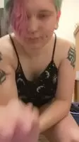 I pleasure myself with a pocket pussy and anal plug 😜 DM me to see the rest where I go to completion.