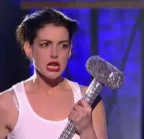 Anne Hathaway is such a fucking cocktease