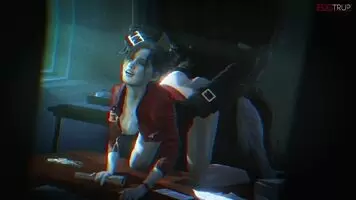 Claire getting fucked by Mr. X