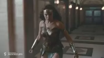 Wonder Woman arriving for her gangbang