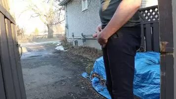 I had to keep myself warm while I was locked out...