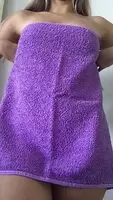 Oops my towel slipped