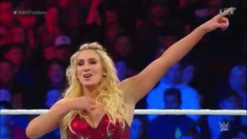 Charlotte telling us where to cum on her at Wrestlemania
