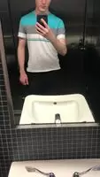 One day I’m gonna do this and see some random person stumble behind me in the mirror