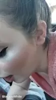 White Girl Sucks Out BBC