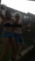 18th Party with slight nipslip