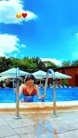 Out of the pool