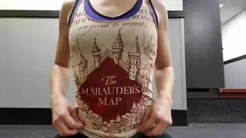 Well, I did solemnly swear... 👣👣