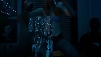 Deborah Ann Woll loves to party hard. Who wants to join her in an gangbang party and fill her up with cum until her belly swells?