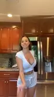 In the kitchen