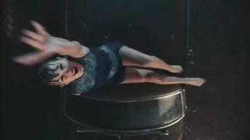 Dripping wet Taylor Swift does the splits and bounces on your dick until you fill her up with seed